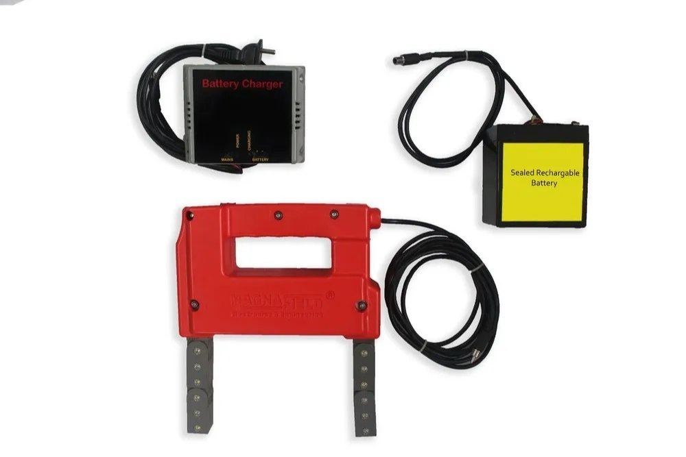 MAGNAFIELD BATTERY OPERATED ELECTROMAGNETIC DC YOKE, Model Name/Number: Mf-dcy