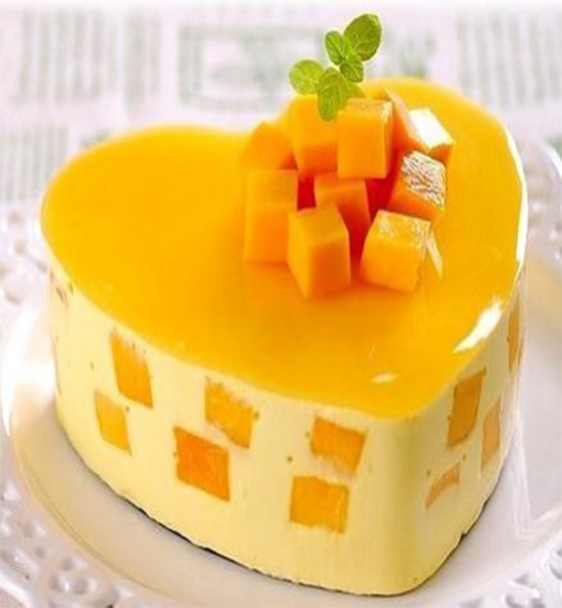 Round, Square Fresh Mango Cake, Pack Type: Box, Carton