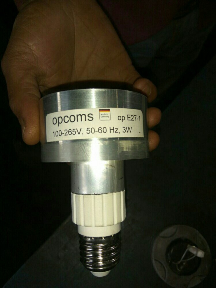 OPCOM Ceramic UV LED Bulb for Crack Detection - MPI, Shape: Round, Power Consumption: <10 W