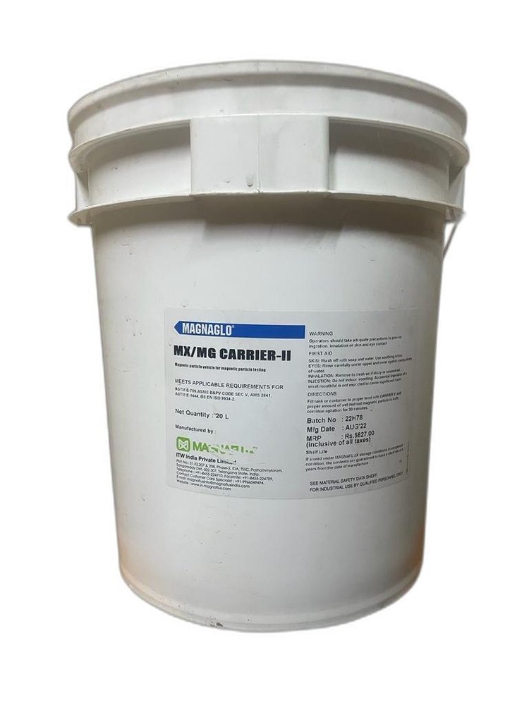 Magnaflux Magnaglo MX/MG Carrier II Oil, Packaging Type: Bucket