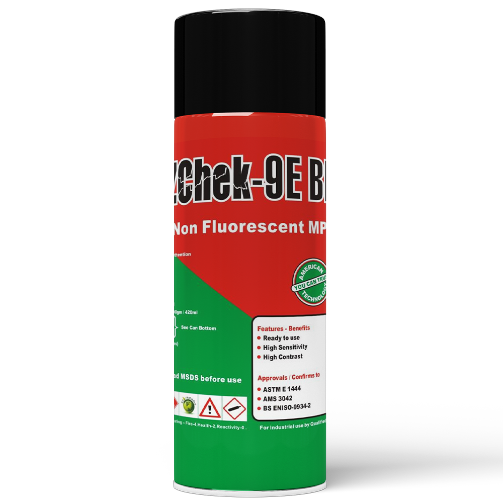 ZChek 9E Black Magnetic Particle Suspension, Packaging Type: Aerosol Can