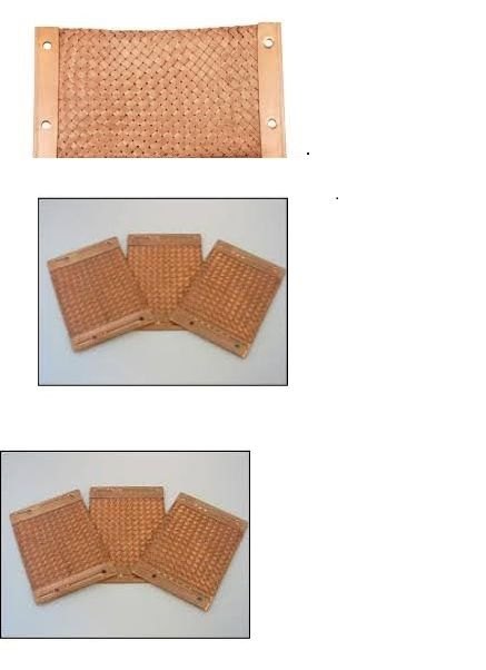 Braided Copper Contact Pad