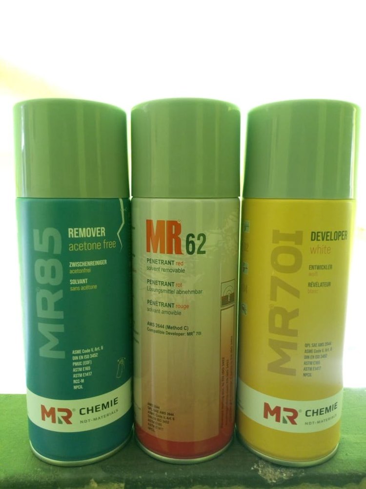 MR CHEMIE- NDT Material, For Industrial, Unit Pack Size: 400ml