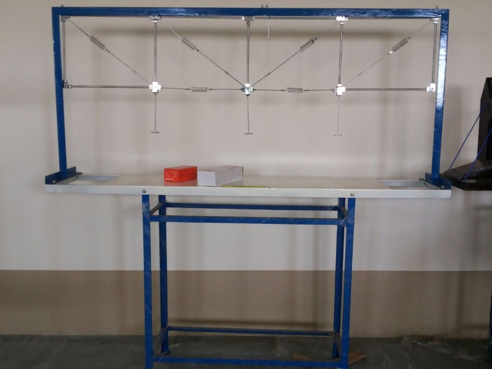 Stainless Steel Polished Pin Joint Truss Apparatus, For Laboratories