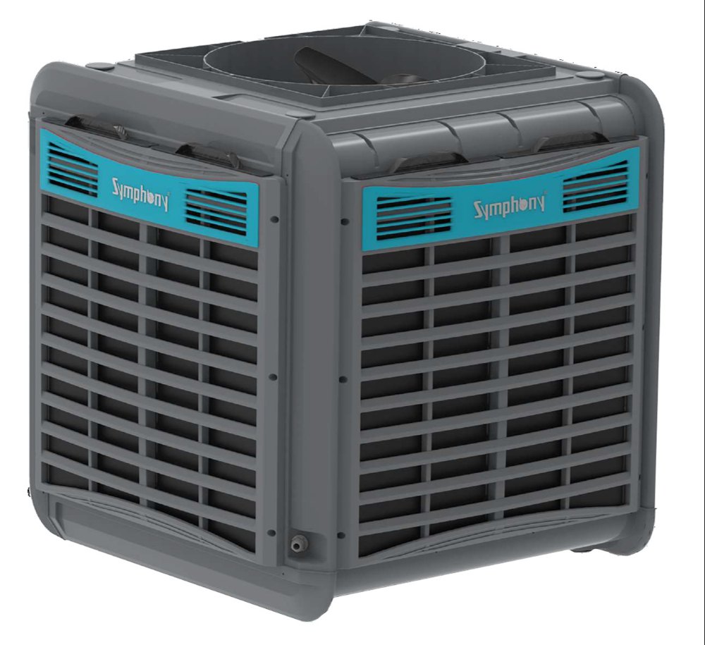 Evaporator Symphony Industrial Air Cooler, Material: Plastic, Size: Medium