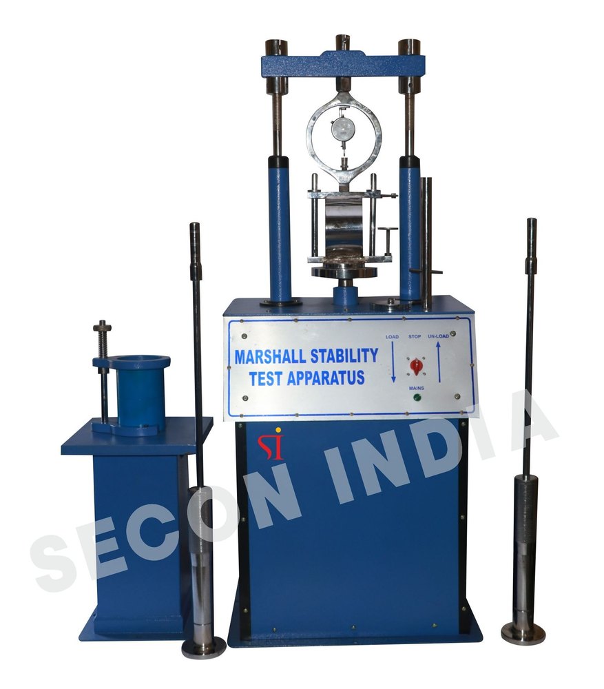 Powder Coated Mild Steel Marshall Stability Test Apparatus, Capacity: Bitumen Testing Equipment, 220v
