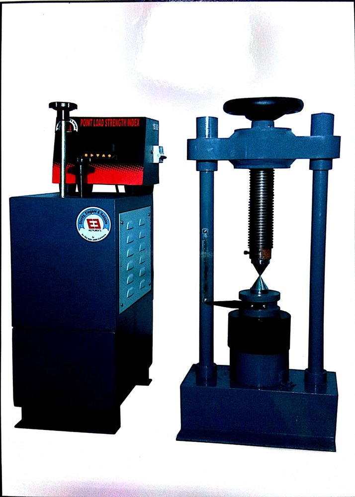 Stainless Steel Point Load Index Tester - Digital (100 KN Capacity)