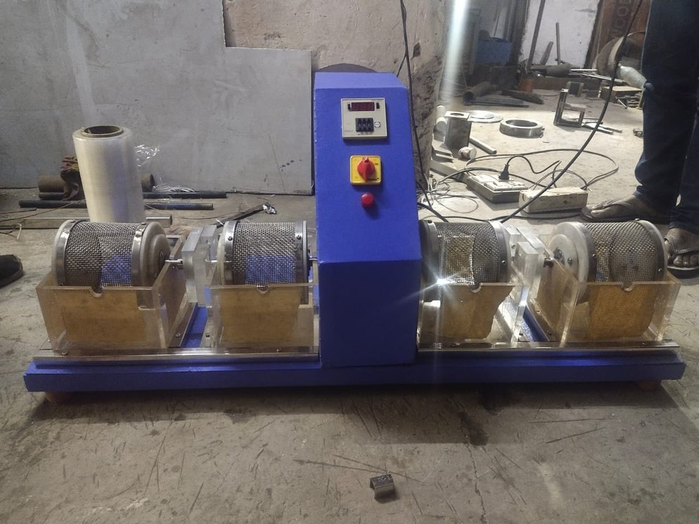 SLAKE DUARABILITY TEST APPRATUS(Double drum operated)