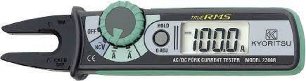 Testing Insturment Digital Kyoritsu Fork Current Tester Model 2300R