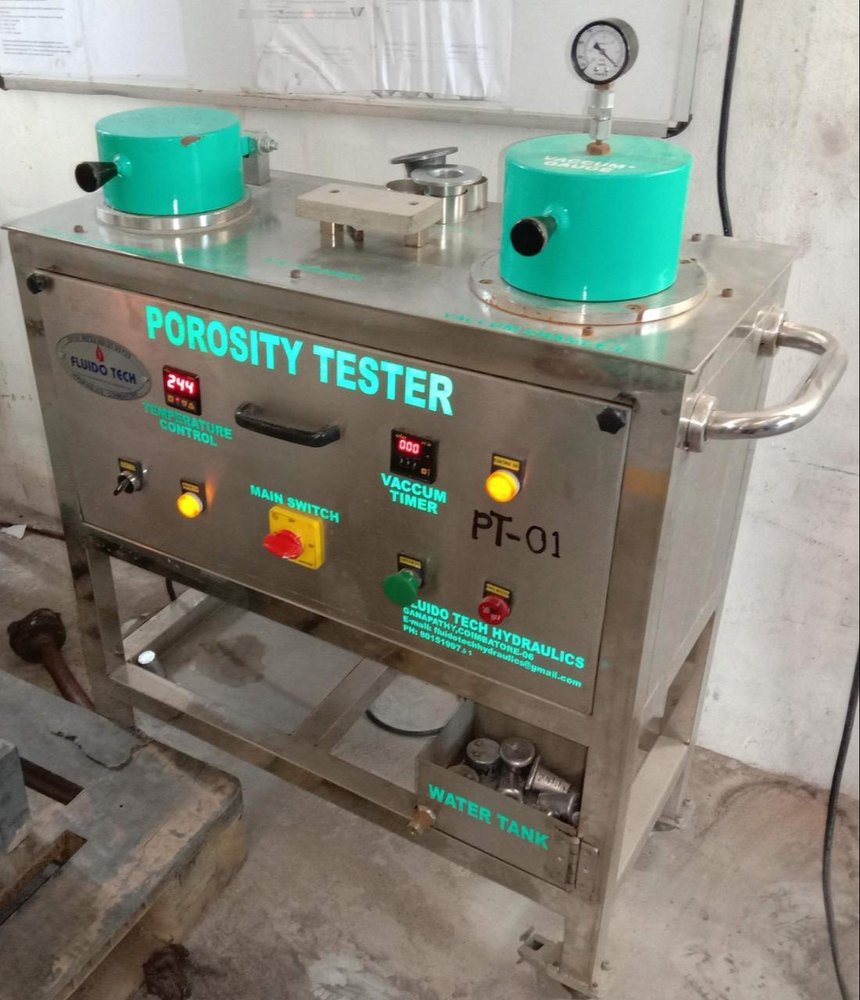 Movable Trolly Stainless Steel Vacuum Porosity Tester Machine