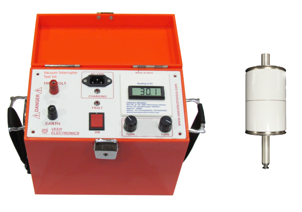 Digital Vacuum Interrupt Tester For Industrial, Packaging Type: Flight Carrying Case