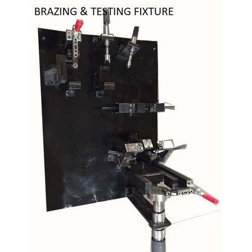 Mild Steel Brazing And Testing Fixture