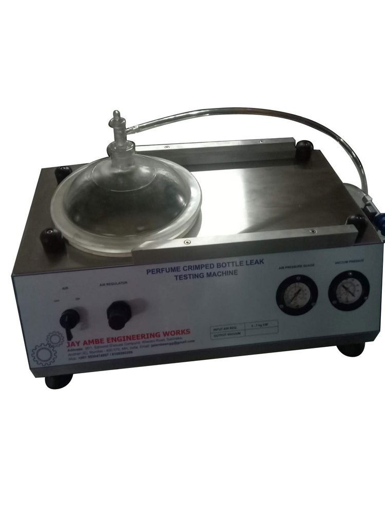 Stainless Steel Analog Perfume Glass Bottle Leak Testing Machine