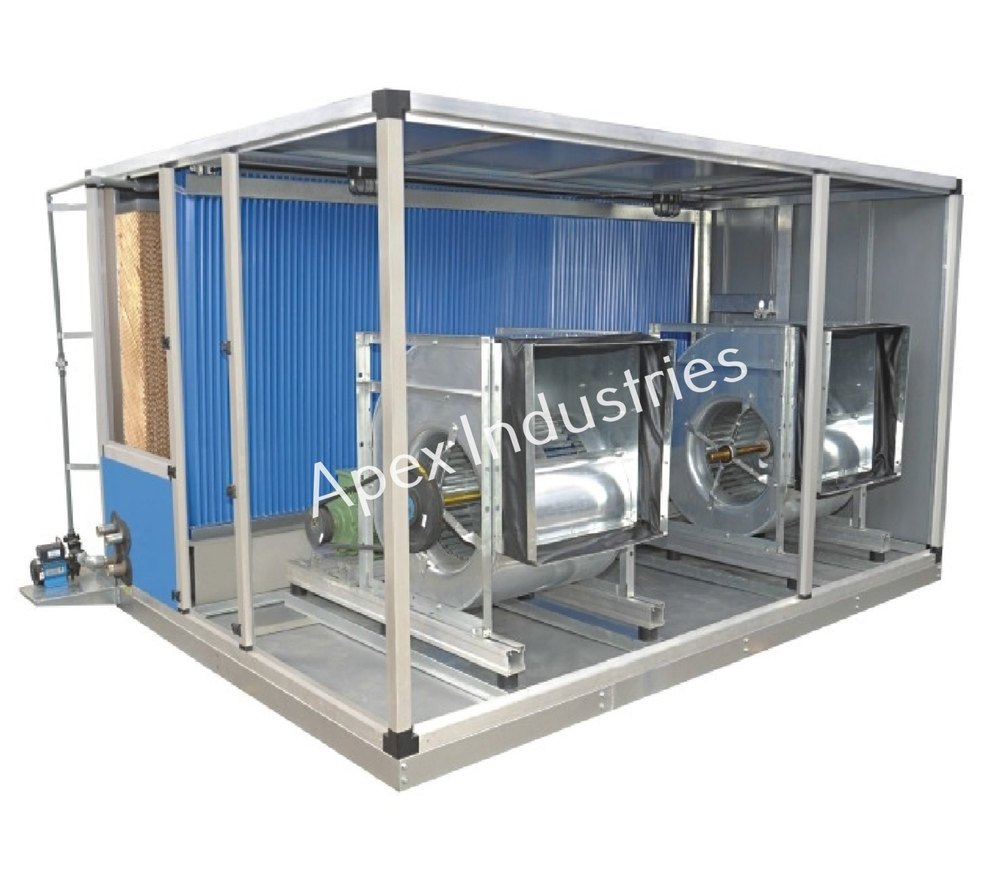 Apex Industries Floor Mounted Single Skin Air Handling Unit, For Industrial, Capacity: Up To 35000 Cfm