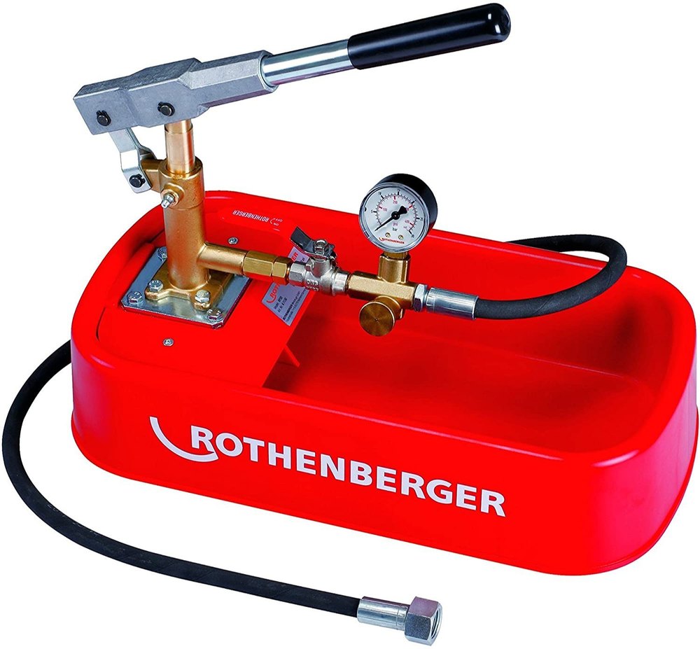 Stainless Steel RP30 Manual Hydraulic Pipe Testing Machine