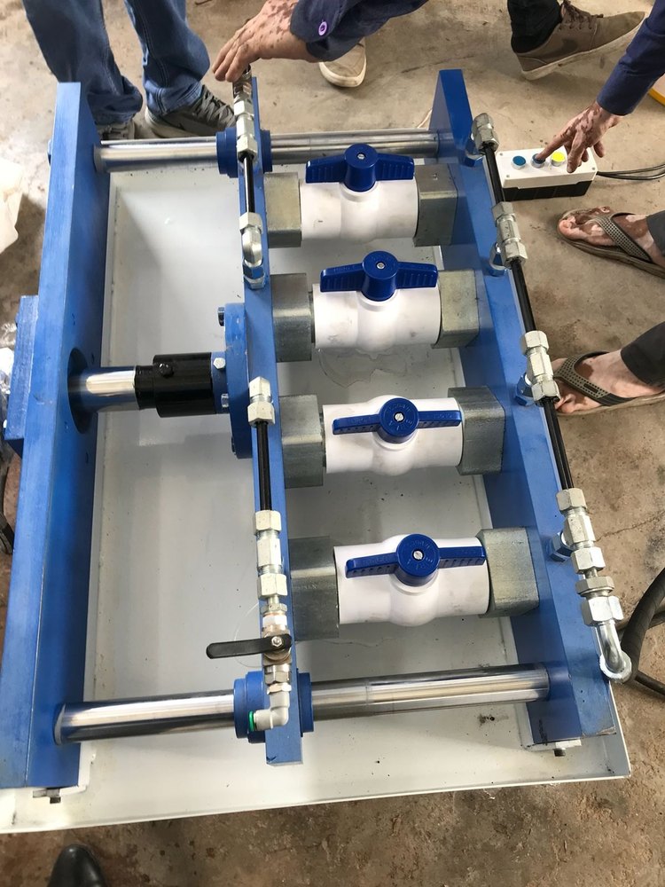 2Hp Ball Valve Hydro Testing Machine