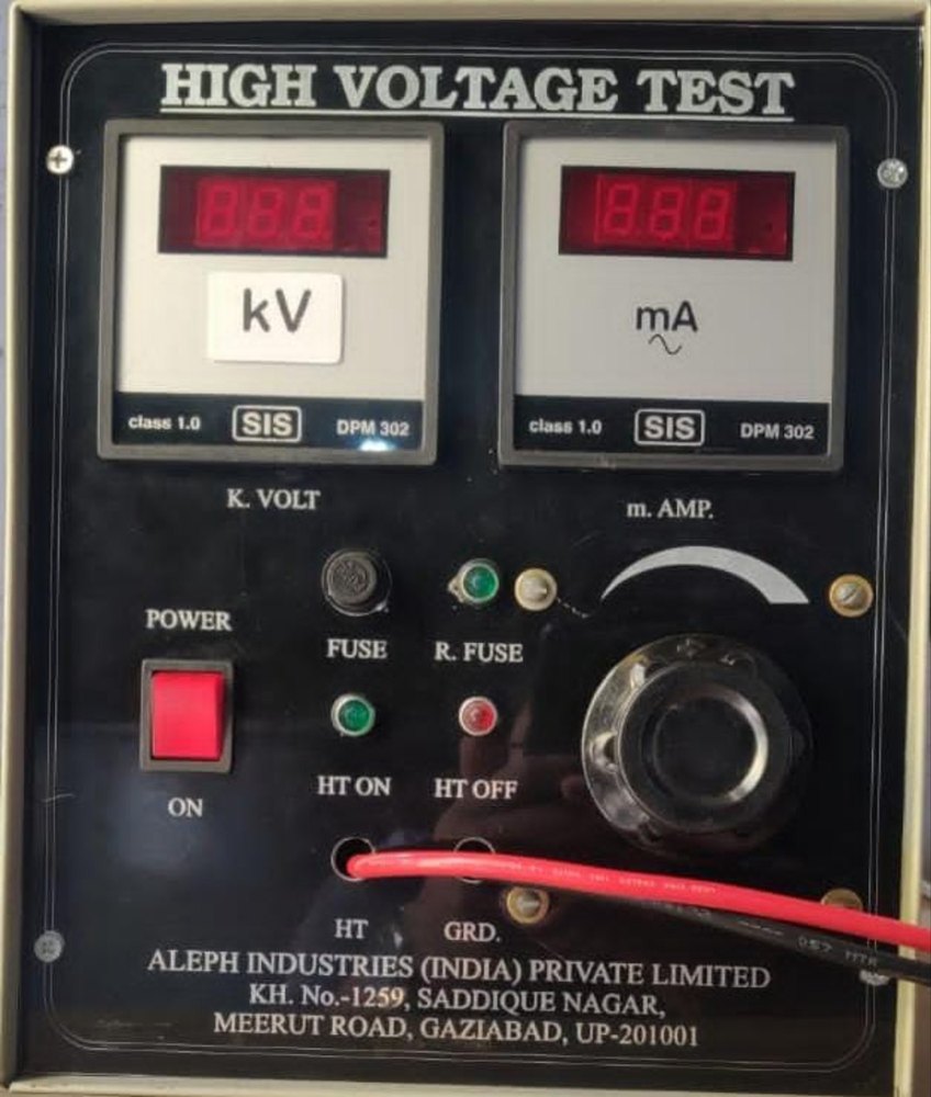 Aleph+ Digital High Voltage Tester, I Phase, Voltage: 230V