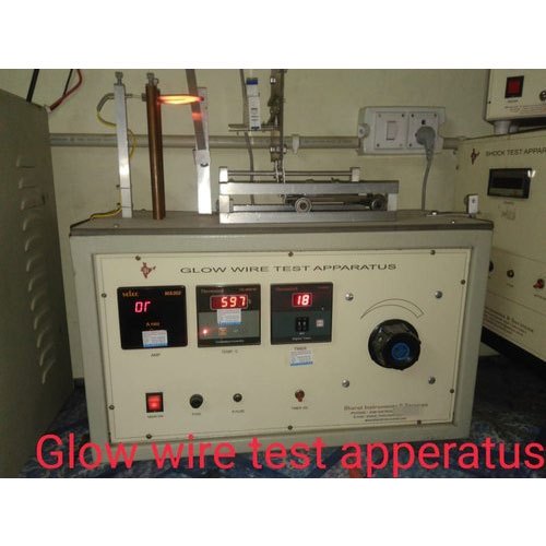 Plastic Material Testing Siemens gray Glow Wire Test Apparatus, Size: 14