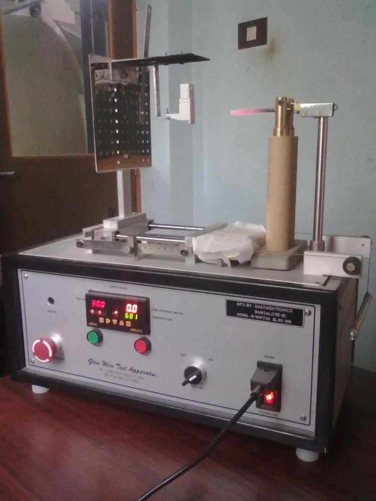 Digital Black Glow Wire Test Apparatus, Packaging Type: Wooden Box
