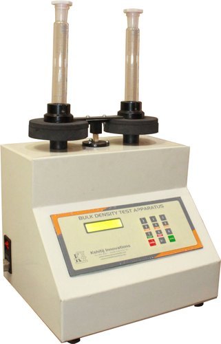 White Digital Bulk Density Apparatus