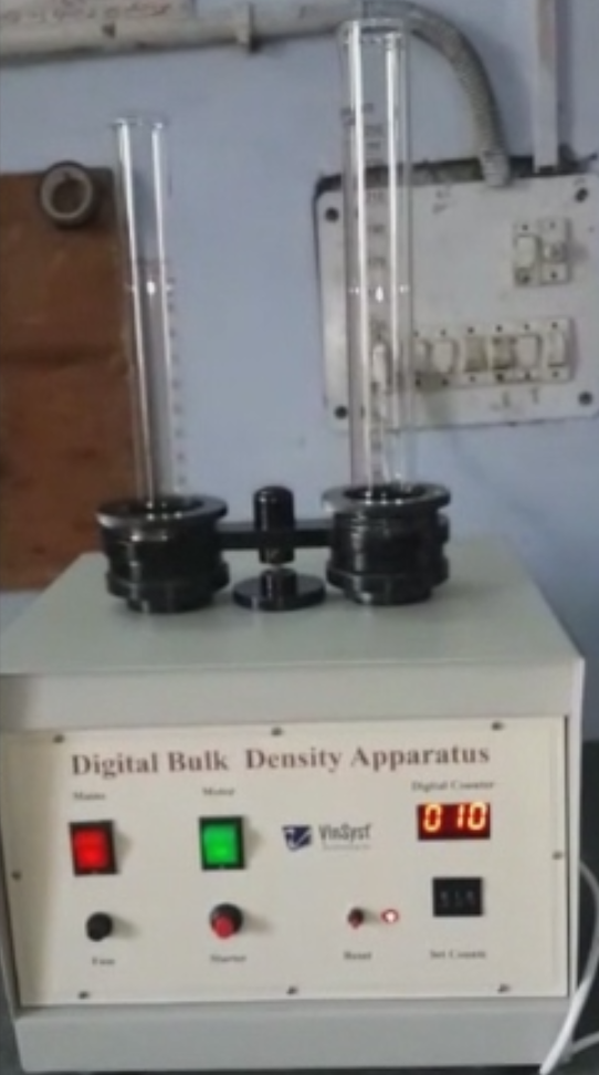 Vinsyst Manual Powder Flow Tester, Model: VTD, 230 V +- 10% Ac, 50 Hz