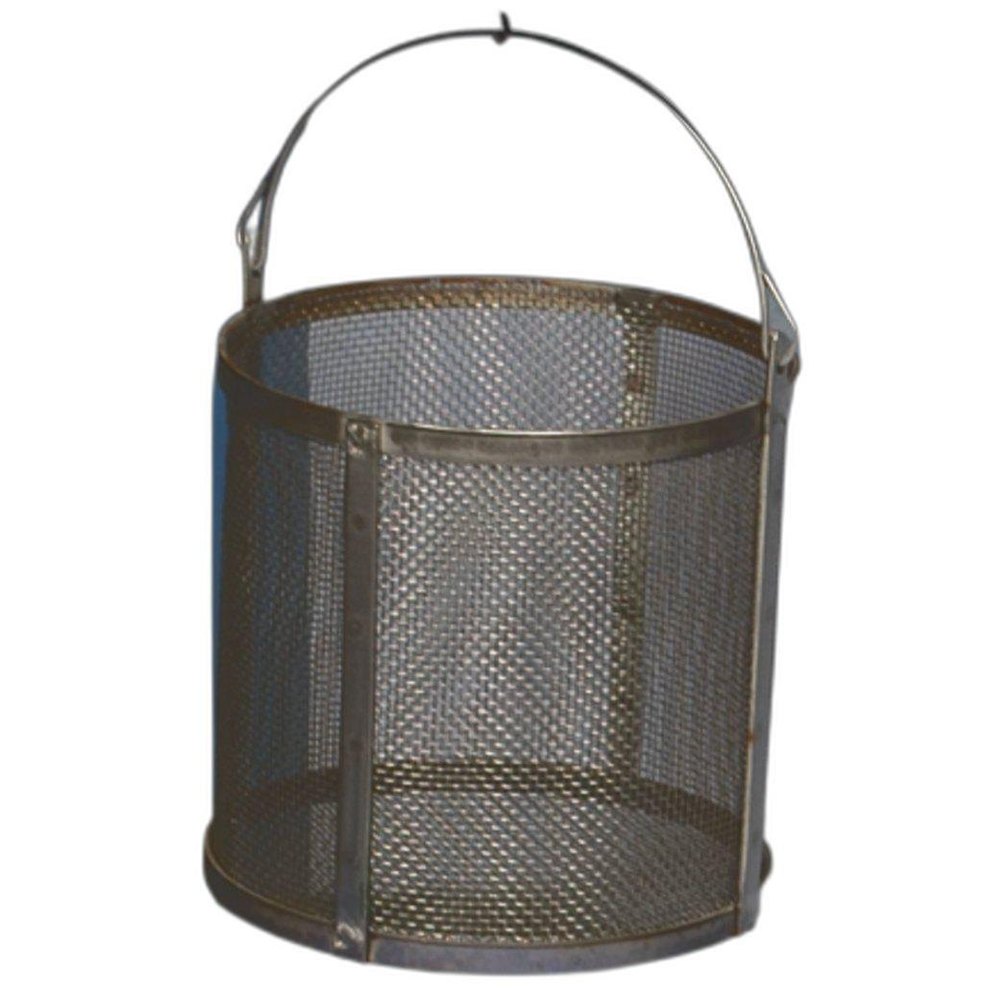 Aluminum Powder Coating Aggregate Density Basket, Round, Size: 20cm (diameter)