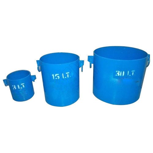 Shreeji Brass Bulk Density Basket for Construction, Capacity: 3 Ltr, 15 Ltr, 30 Ltr