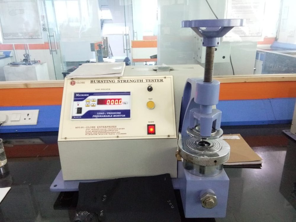 Digital Bursting Strength Tester, Grade: Semi Automatic, 220 V