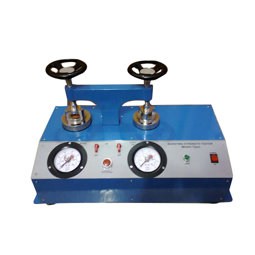 Analog Paper & Board Double Head Bursting Strength Tester, 220 V