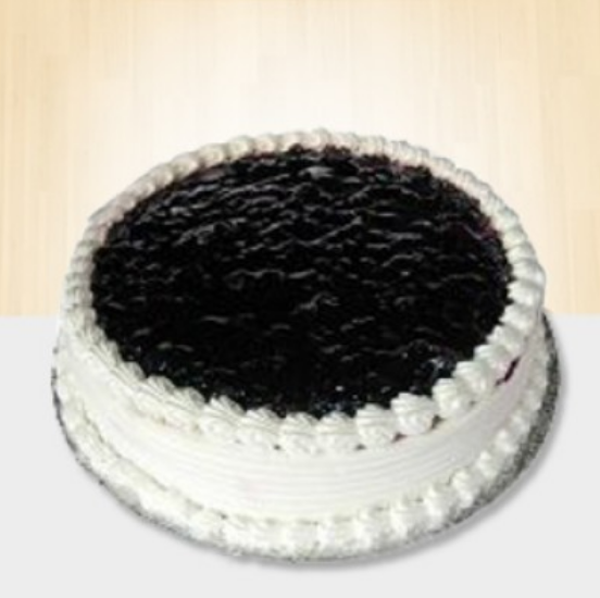 Round One Kg Premium Blueberry Cake