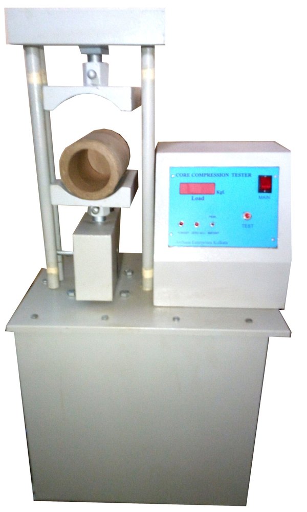 Paper Core Comp. Tester