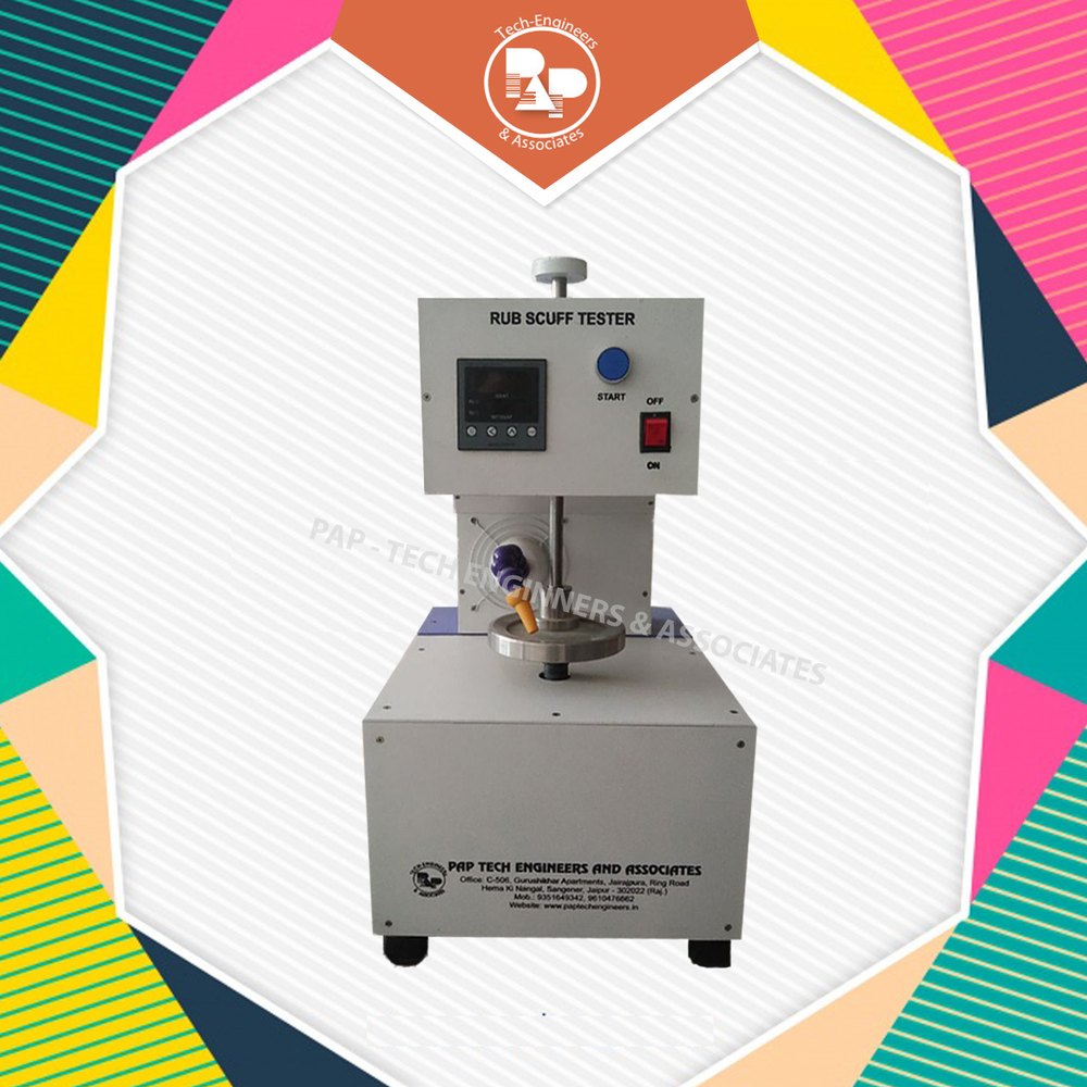 Semi-Automatic Scuff Tester, Model No: PAP-4059