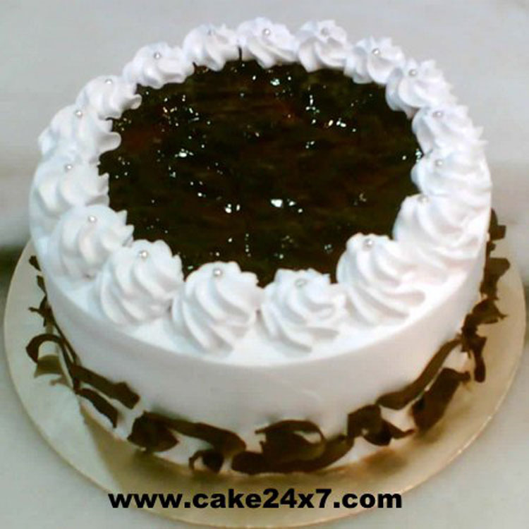 Vanilla Blueberry Cake