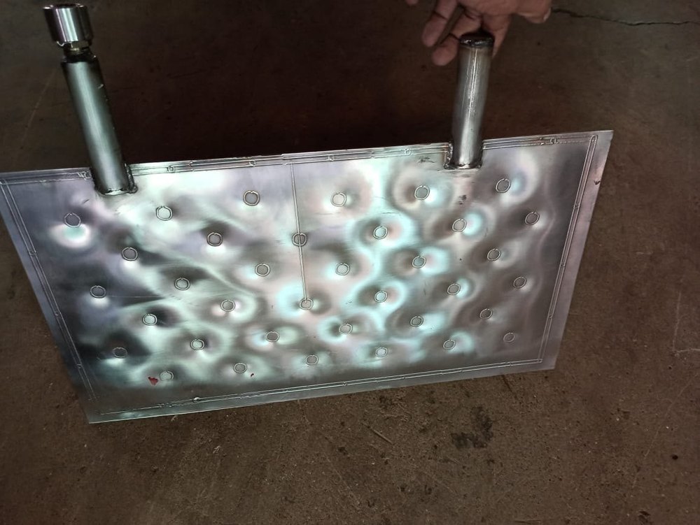 1-100 Laser Welded Pillow Plate Immersion Type Chillers