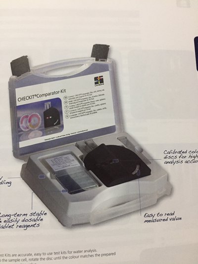 Lovibond Checkit Comparator Kit For Different Parameters Of Water Analysis