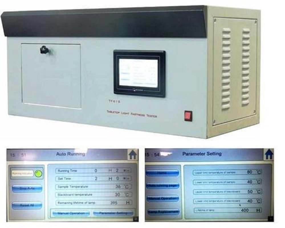 230v Digital Tabletop Light Fastness Tester