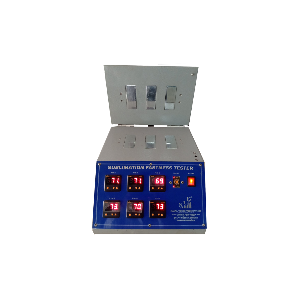 Mild Steel Sublimation Tester