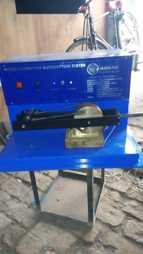 Water absorption and disabsorption tester for leather tearing equipment