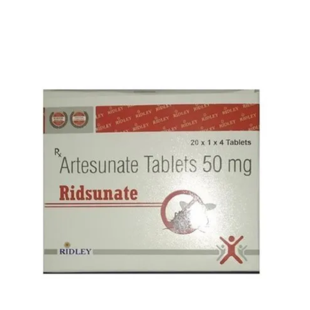 Ridsunate( Artesunate Tablets 50mg), Packaging Type: Box, Packaging Size: 20x1x4 Tablet