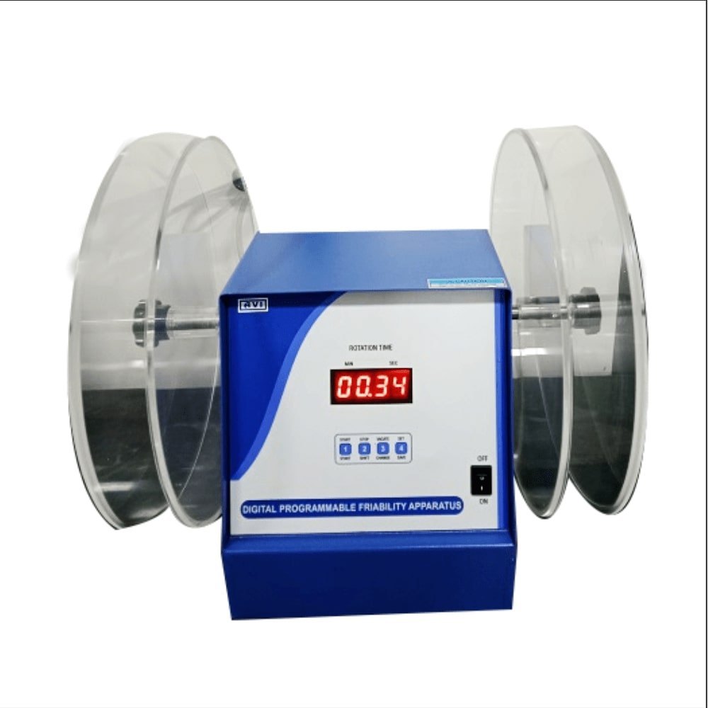Blue 230 Digital Friability Test Apparatus, For Lab Industry Pharma