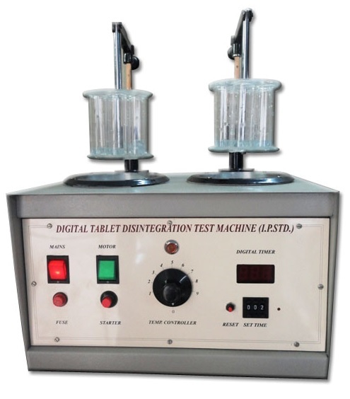 Digital Tablet Disintegration Tester, 230v / 50hz, Packaging Type: Wooden Box