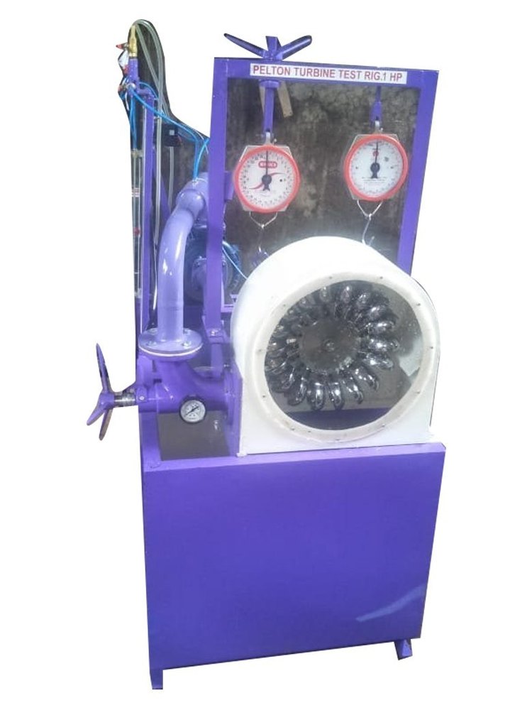 5 Hp (pump) Pelton Turbines Apparatus, For Laboratory Equipment