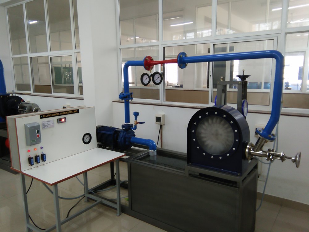 Pelton Wheel Turbine Test Rig