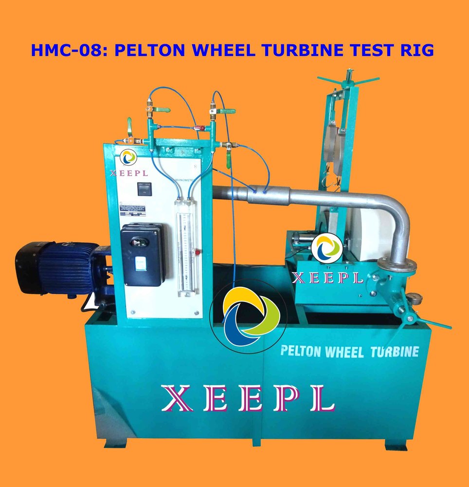 Pelton Wheel Turbine Test Rig