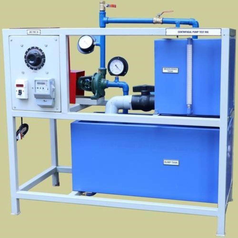 CENTRIFUGAL PUMP TEST RIG Software for data acquisition