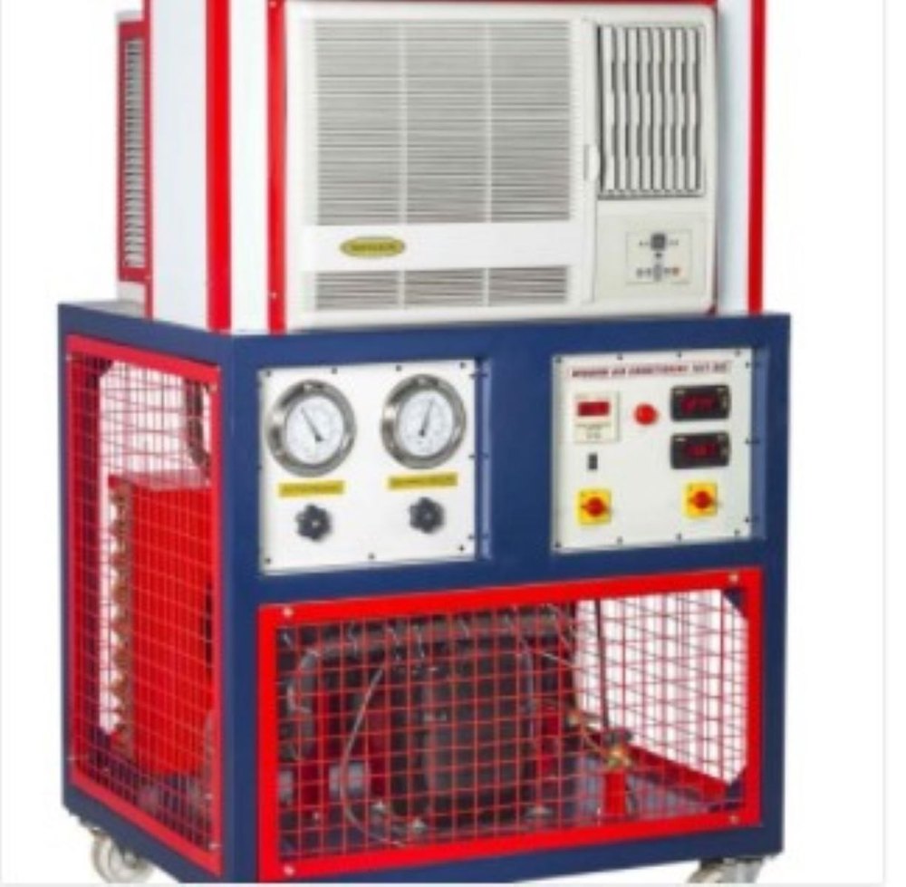 Stainless Steel Single WINDOW AIR CONDITIONING TEST RIG, For Laboratory Equipment, 220v Ac