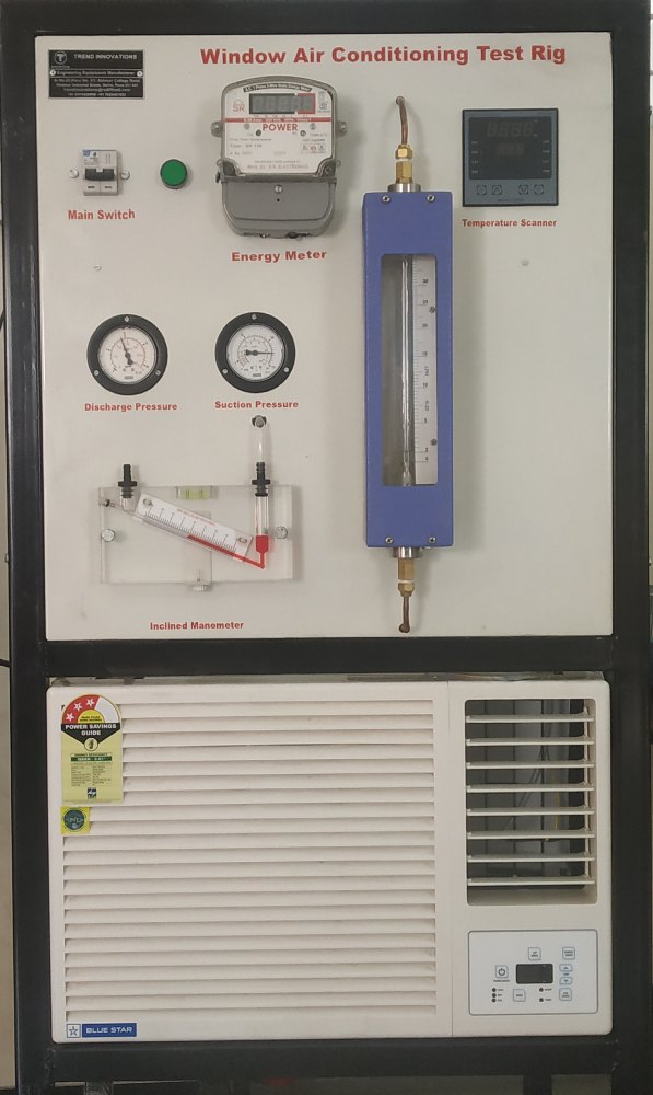 Steel 1 Window AC Test Rig, 230