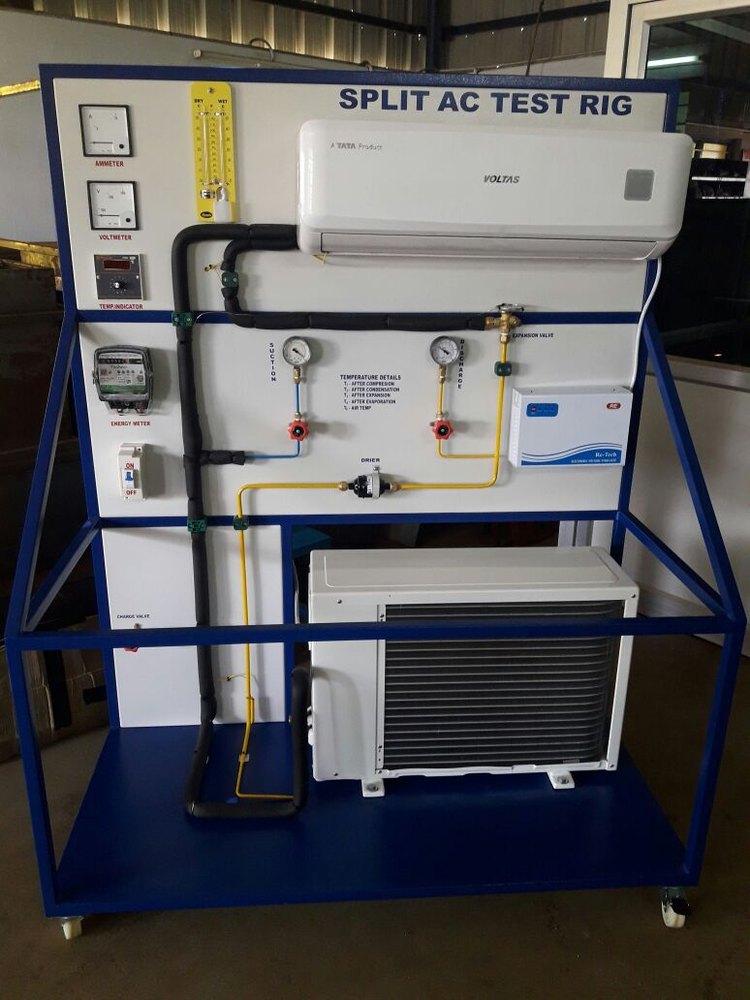 MS Single Split A/C Test Rig, For Laboratory Equipment, 240 V