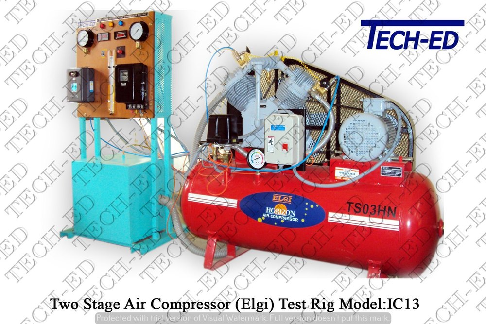 Air Compressors Test Rig, For Laboratory