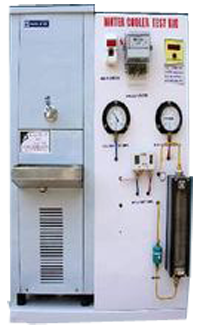 Steel Water Cooler Test Rig, For College Laboratory